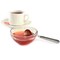 Norpro 5.5" Stainless Steel Honey / Jam Spoon with Hanging Cup Rest